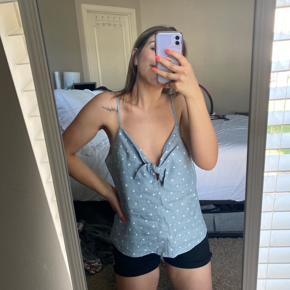 Reformation Linen Top